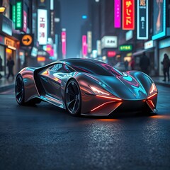 futuristic animal car