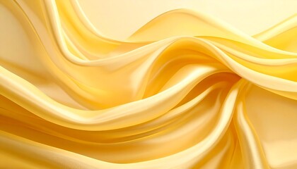 Abstract golden waves
