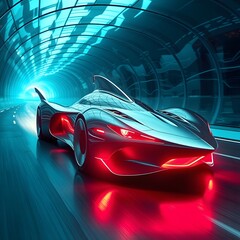 futuristic animal car