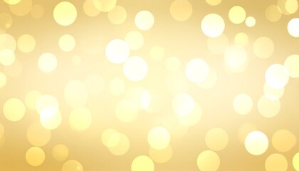 Golden bokeh background