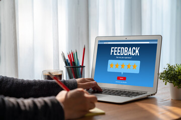 Customer feedback and review analysis by modish computer software for corporate business