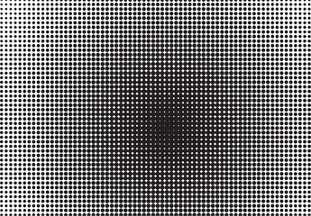 Halftone dot retro black background