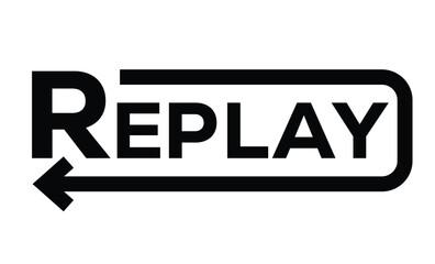 Minimalist black and white graphic of 
