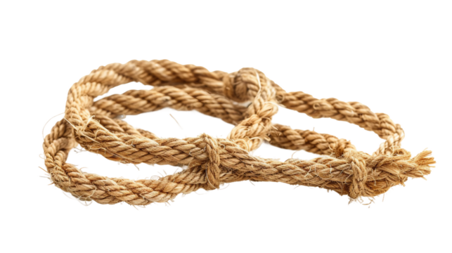 Bohemian Braided Hemp Anklets for Casual Wear on white background