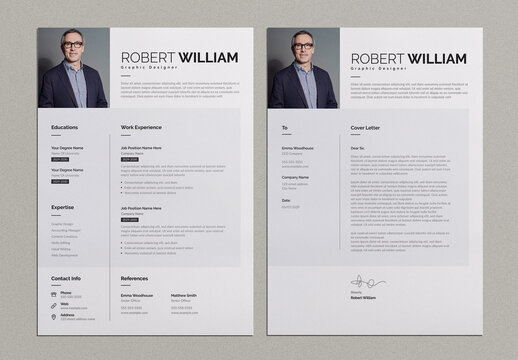 Resume and Cover Letter Layout