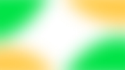 Abstract green and yellow glowing gradient element