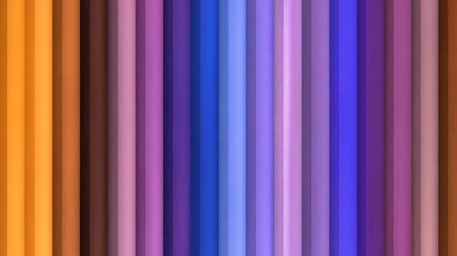 Rainbow spectrum of vertical bars with smooth color gradation and soft lighting