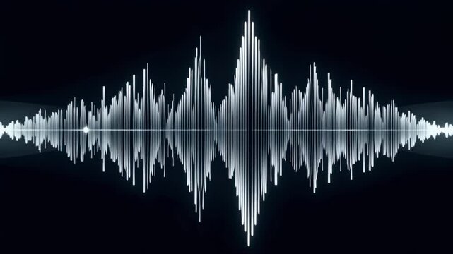 Audio waveform visualizer sound wave music frequency spectrum analyzer oscilloscope signal 100