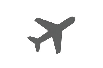 Obraz premium Airplane icon flying on transparent background for travel and tourism designs