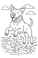 dog coloring page 7.eps