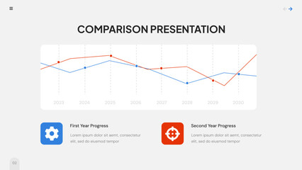 Comparison Analysis Report Infographics