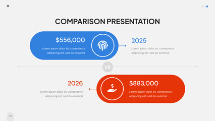 Comparison Analysis Report Infographics