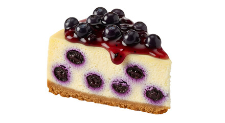 cheesecake with berries