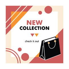 Ecommerce Advertisement Vector Background