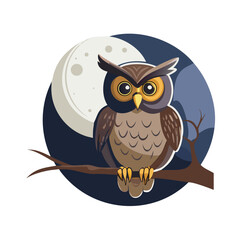 owl on a branch