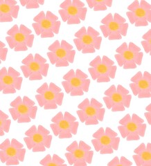 seamless background with flowers