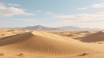 sand dunes in the sahara desert