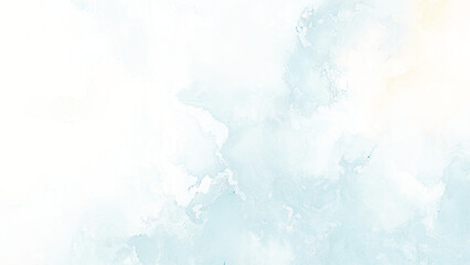 Watercolor border isolated on white, artistic background.