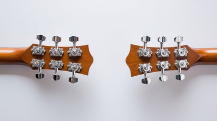 アコースティックギターを左右対称に配置し、視覚的に印象的な楽曲を創り出しました。