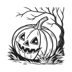 Halloween celebration filled with costumes, ghosts, witches, pumpkins, and mysterious vibes&mdash;ideal for party invitations, seasonal artwork, and scary yet fun festive designs