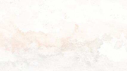 Brown and yellow watercolor abstract background