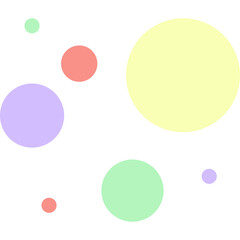 Cute Dots Element Decoration