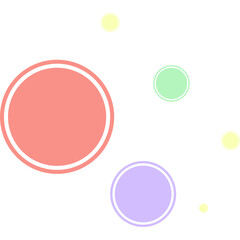 Cute Dots Element Decoration