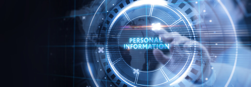 Safety concept: Personal Information on digital background. - Powered by Adobe