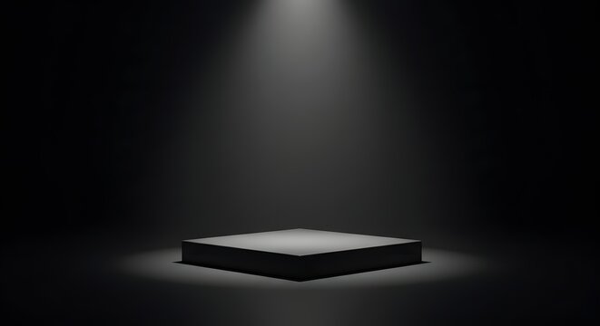 Dark studio platform product presentation