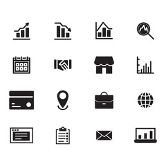 Price line editable icon set. Containing server, data base, cloud, hosting, data, and more.
