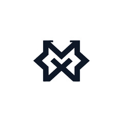 Fototapeta premium Abstract Shuffle Arrow Vector Icon Representing Random Choice, Flexible Direction, and Music Playback Symbol in Minimal Design