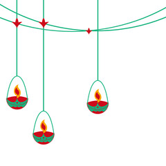Hanging Diwali Lamp
