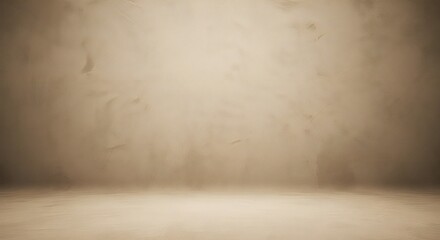 Elegant beige studio backdrop perfect for product photography, portraits, and creative projects with soft lighting and textured wall