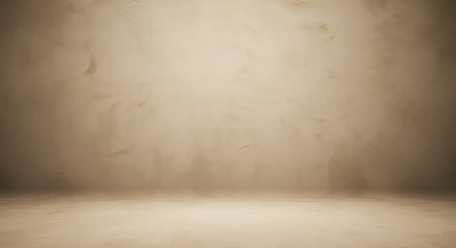 Elegant beige studio backdrop perfect for product photography, portraits, and creative projects with soft lighting and textured wall