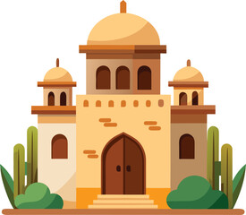 Arabic style desert home