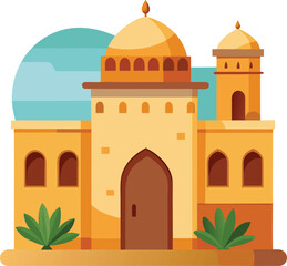 Arabic style desert home