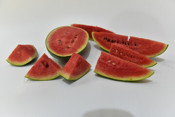 water melon on a plate