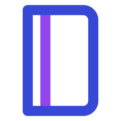 education twotone icon set