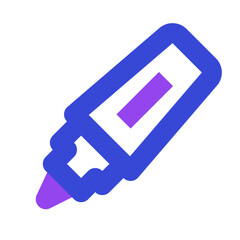 education twotone icon set