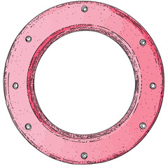 Gasket isolated white background 