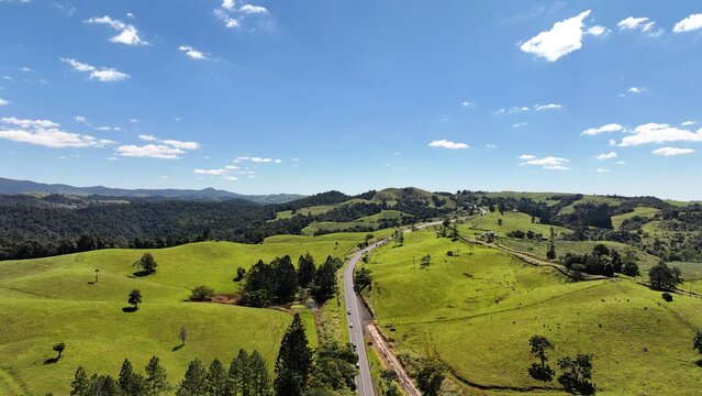 Aerial photo  of Milla Milla Queensland Australia