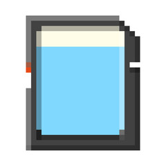 32 x 32 2D pixel art of Storage Evolution