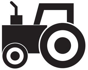 Tractor vector icon