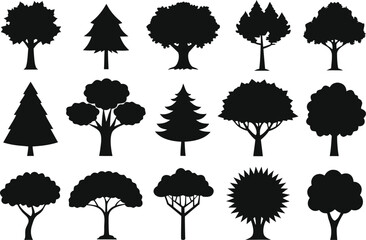 Ultimate vector tree collection 200 detailed illustrations for scalable graphics