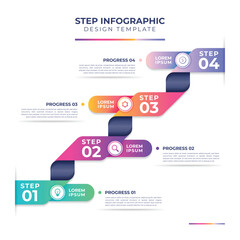 Infographic-Progress-Background-Illustration