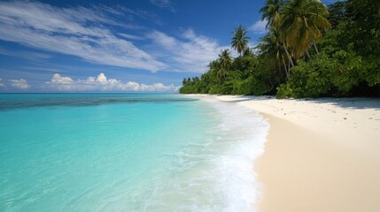 Fototapeta premium Tropical beach paradise