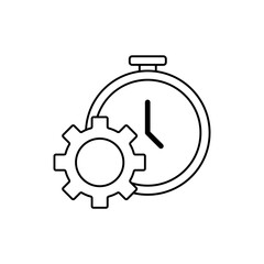 Icon a productivity, isolated against a clean background.