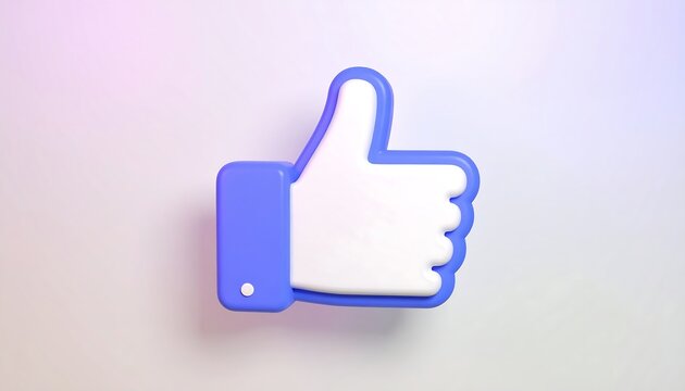 3D Thumbs Up Icon