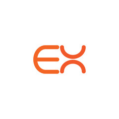 EX Logo Design: Minimalist and Modern Brand Identity