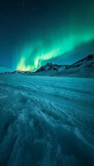 Naklejka premium Northern lights